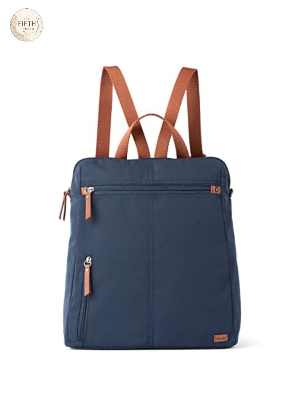 Recycled Nylon Backpack with Adjustable Straps, Laptop Compartment, Spacious